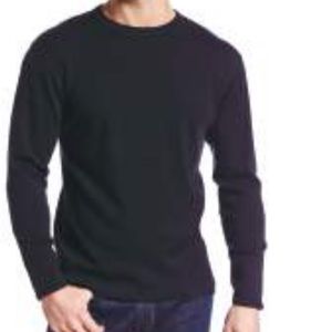 Men’s merino wool long sleeved crew shirt
